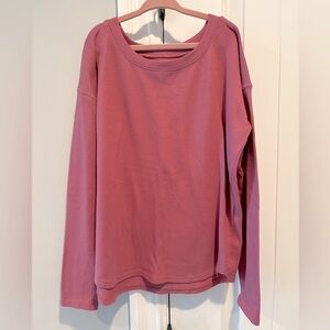 Abercrombie Kids Pink Long Sleeve Shirt